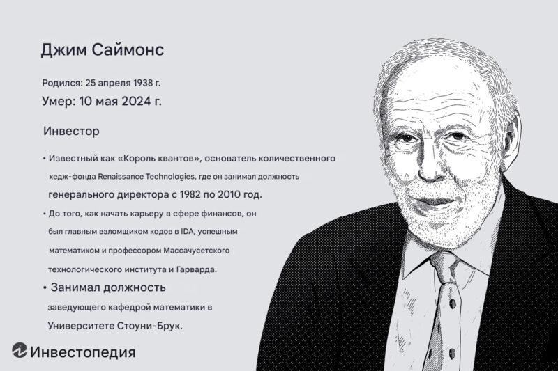 Как математик стал самым успешным трейдером в истории: история Джима Саймонса